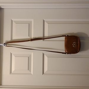 Ralph Lauren Small Tan Crossbody Purse